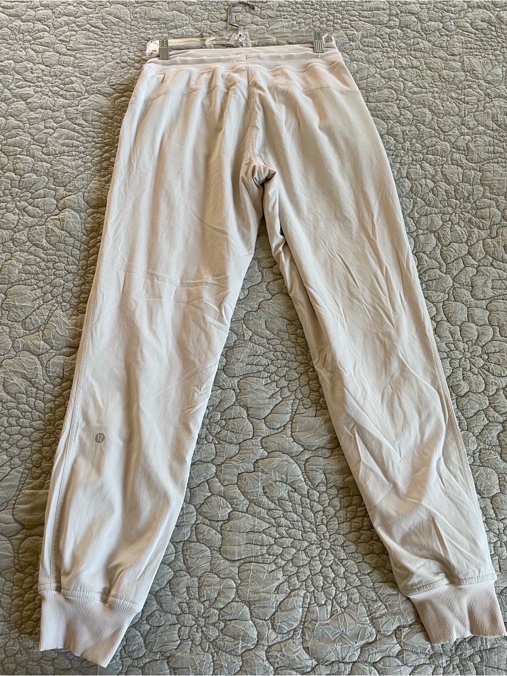 Lululemon Dance Studio Mid-Rise Jogger Full Length Size 6 Ivory Athletic Pants - Picture 5 of 7